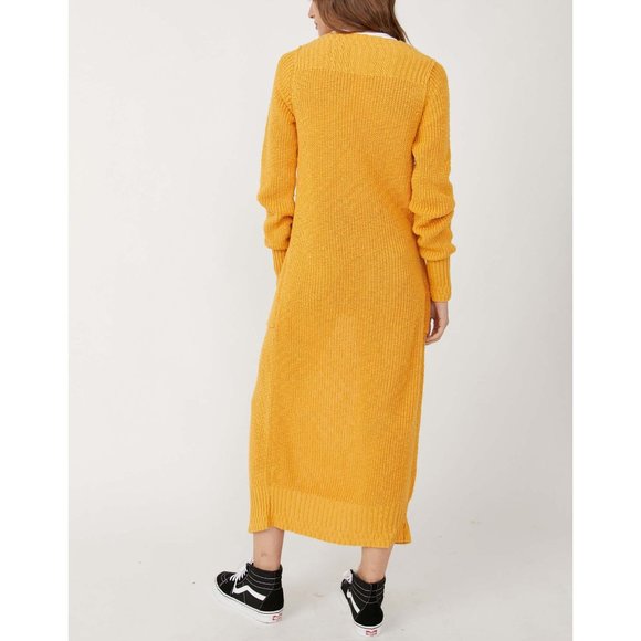 🎉LAST CHANCE🎉 NWT Free People It's Alright Cardi / Golden Apricot Combo - Picture 3 of 6